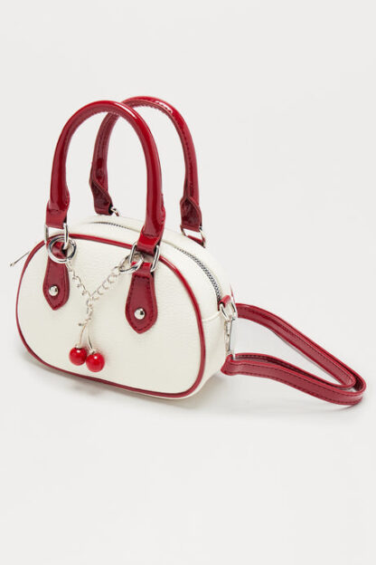 Cartera tipo Satchel con asa superior y correa removible